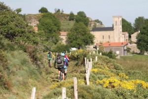 Les Monts d'Ardèche à vélo