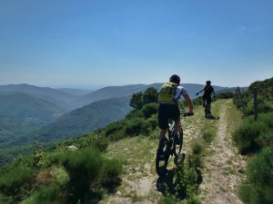 Les Monts d'Ardèche à vélo