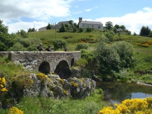 Les Monts d'Ardèche à vélo