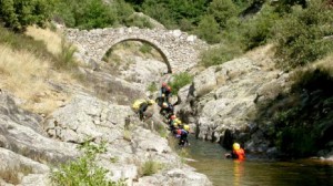 Séjour famille canyoning en Ardèche