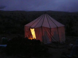 Bivouac au Maroc