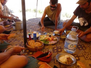Repas au Maroc