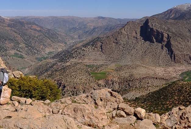 Randonnée à pied au Maroc