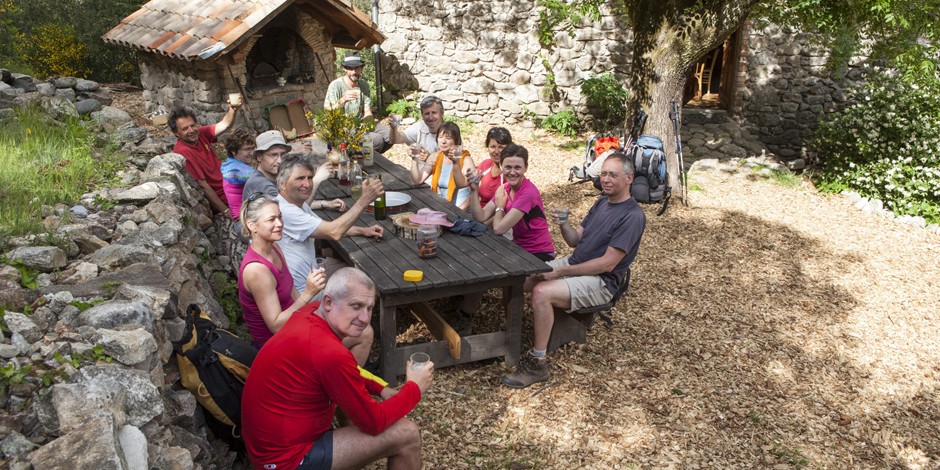 Randonnée dans le Piémont Ardéchois
