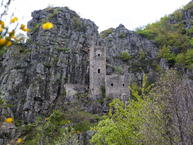 Gorges de la Borne dans le Piémont Ardéchois