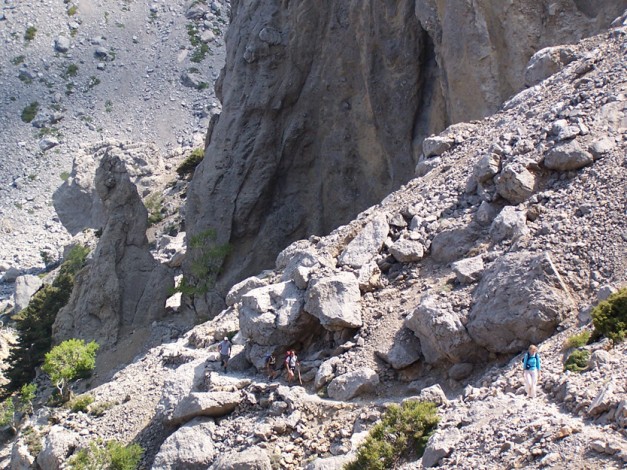 Randonnée en Crète les montagnes blanches