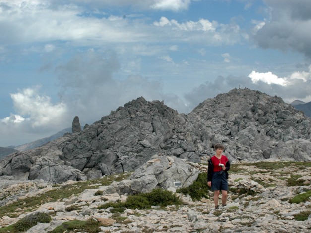 Randonnée en Crète les montagnes blanches