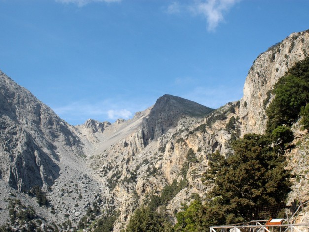 Randonnée en Crète les montagnes blanches