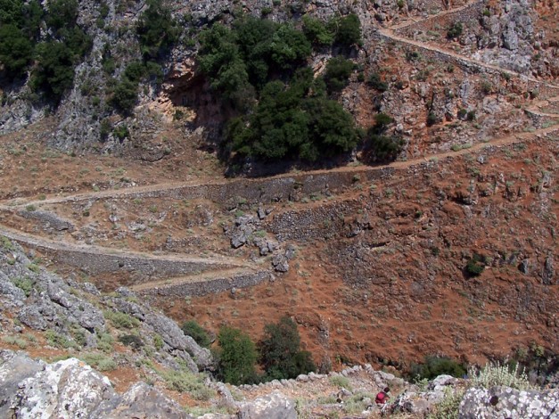 Randonnée en Crète les montagnes blanches