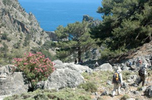 Randonnée à pied en Crète